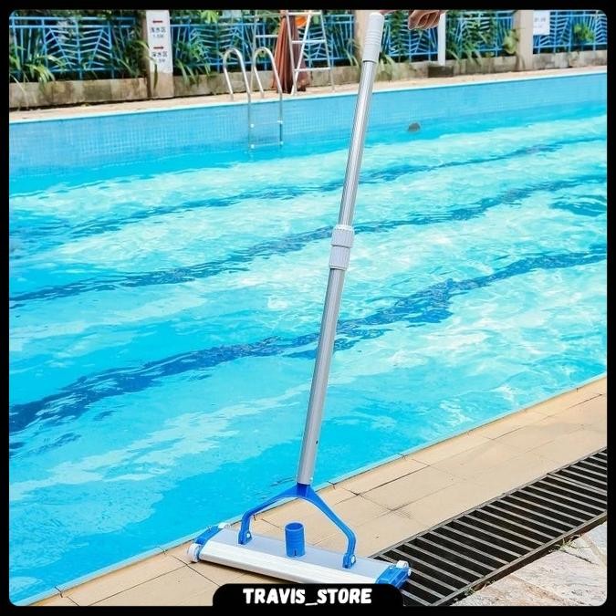 New Aluminium Alat Vakum Kolam Renang Pembersih Kolam Renang Kepala Vacum Mesin Vacuum Kolam