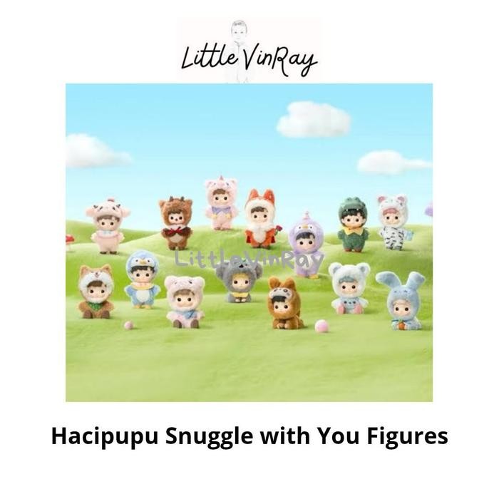 (READY) Selected Pop Mart Hacipupu Snuggle with You Figures/ Cipung