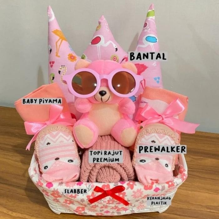 

Parcel Hampers Gift Set Baby New Born / Kado Hadiah Hantaran Bayi