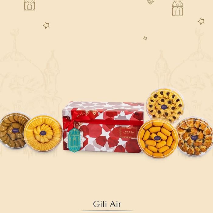 

Parcel Ramadan Special Hampers Lebaran 2025 Cookies 5 Box - GILI AIR