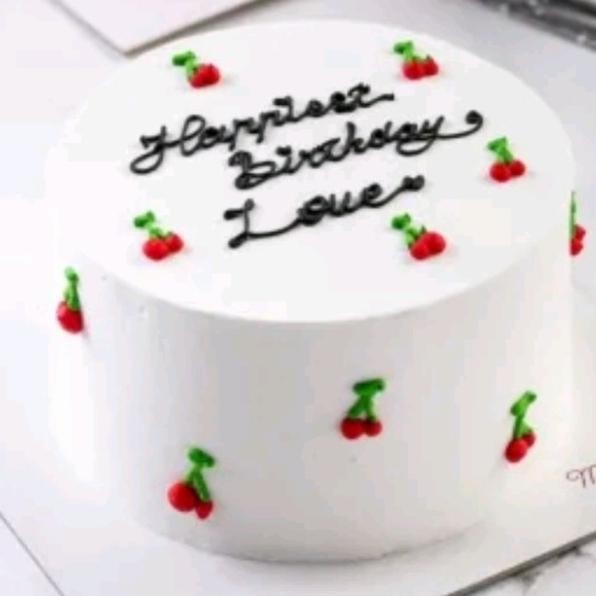 

Birthday Cherry Cake / Korean Cake - Wedding Anniversary / Graduation