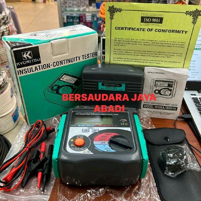 Limited Meger Kyoritsu 3005A Insulation Trster / Meger 3005A Kyoritsu Original