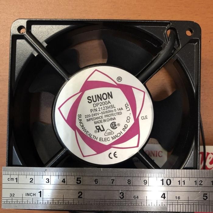 Fan Ac 12Cm 220Volt Sunon Kipas Cooling Ac 220V