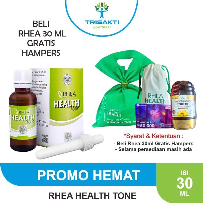 

RHEA HEALTH TONE 30 ML SUPLEMEN KESEHATAN TUBUH