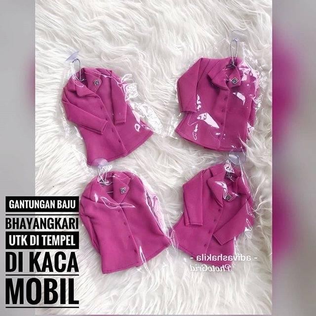 [Expert] GANTUNGAN KACA MOBIL MINIATUR BAJU BHAYANGKARI
