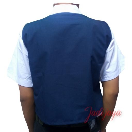 (Expert) Rompi Sekolah Anak SMP Warna Biru