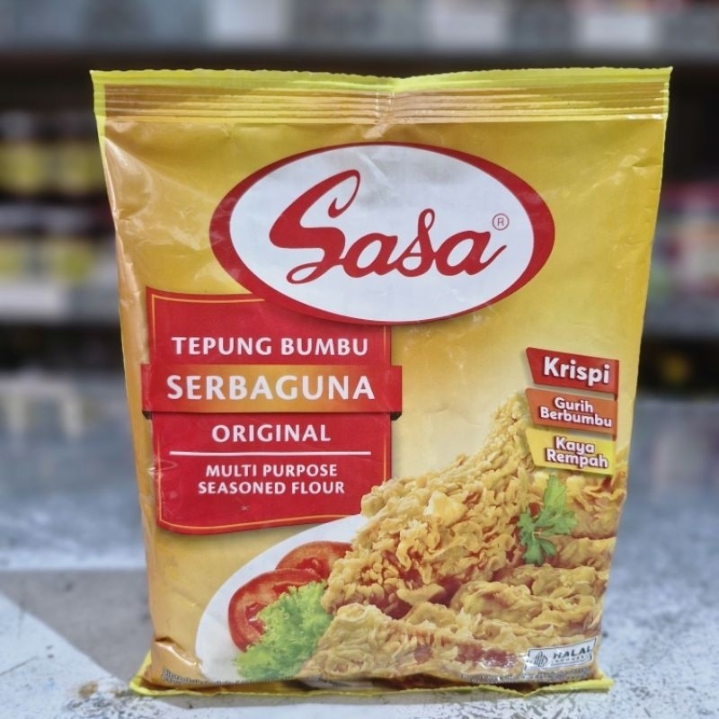 

Sasa Tepung Serbaguna 200 Gram / Tepung Bumbu Sasa 200gr / Tepung Serbaguna Goreng Krispi / Tepung Sasa Serba Guna