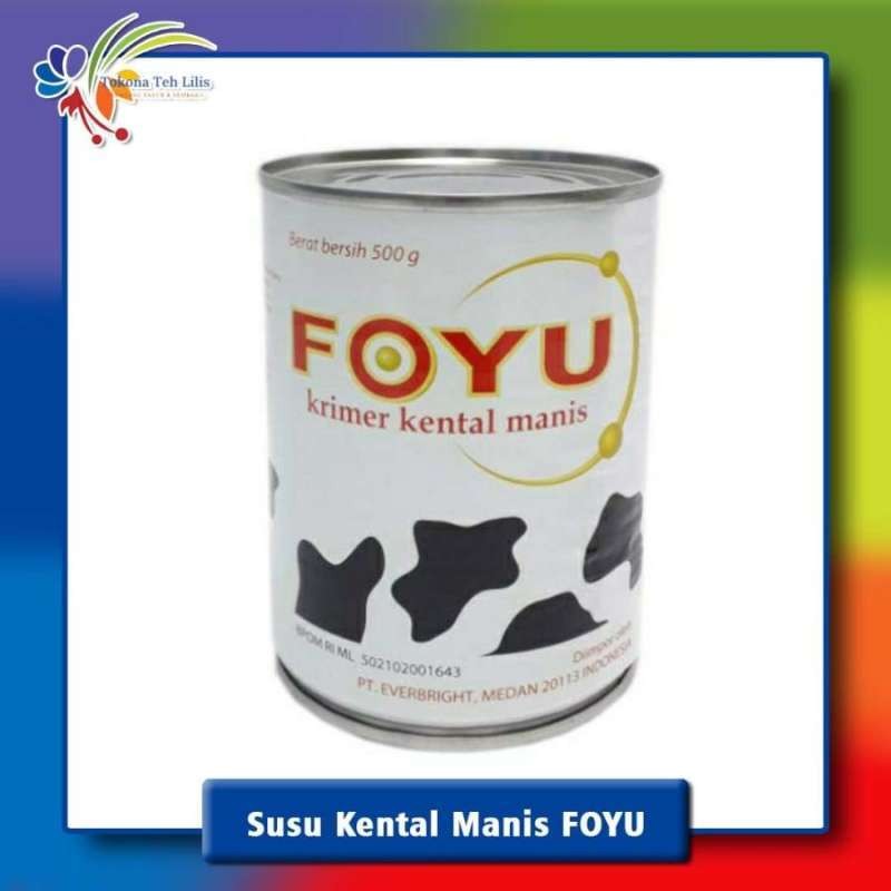 

Susu FOYU Kental Manis 500gr / Susu Kental Manis FOYU kaling krimer kental manis
