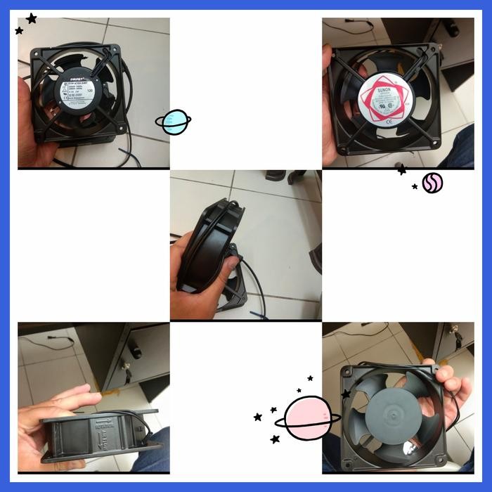 Fan Papst 220Volt 4 inch