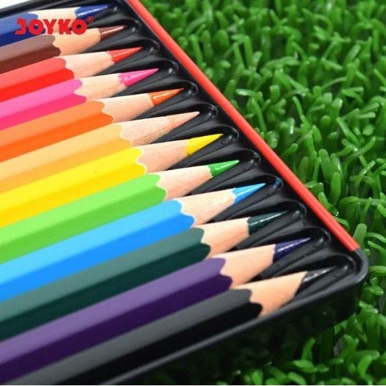 

JOYKO Pensil Warna Joyko 12 Warna Panjang CP-12TC (1 Set) / Pensil Warna Joyko CP-12TC / Joyko