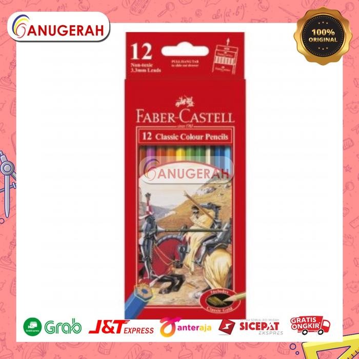 

FABER CASTEL 115852 12W CLASSIC PENSIL WARNA