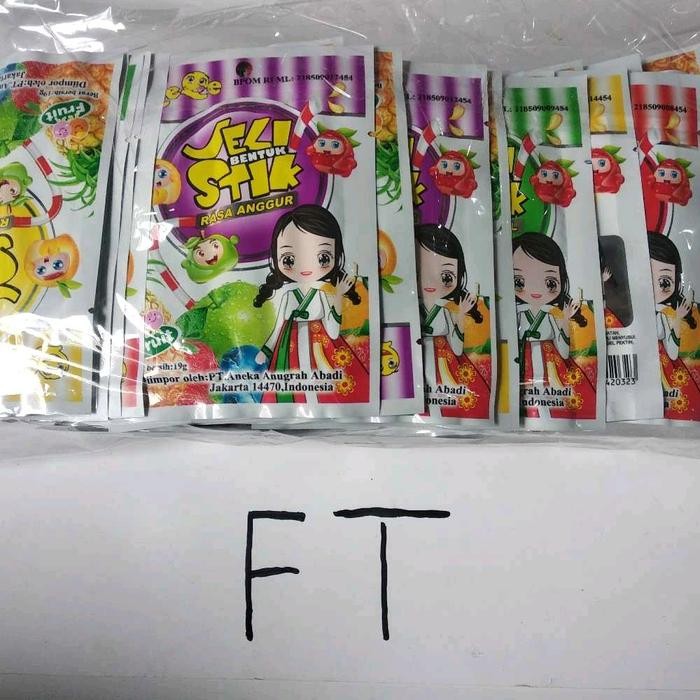 

FyZ permen jeli stick pendek 50 pcs/pack