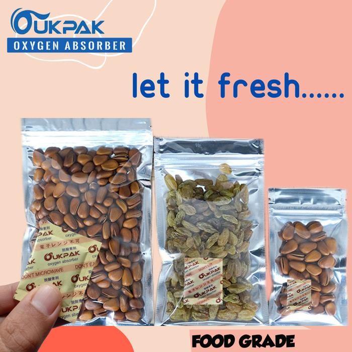 

FyZ OUKPAK 100cc Oxygen Absorber Oksigen Pengawet Makanan Food Grade