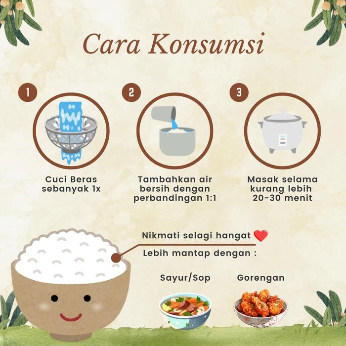 

Glx Tani Organic Beras Pandan Wangi 1kg - Beras Pandan Wangi Organik