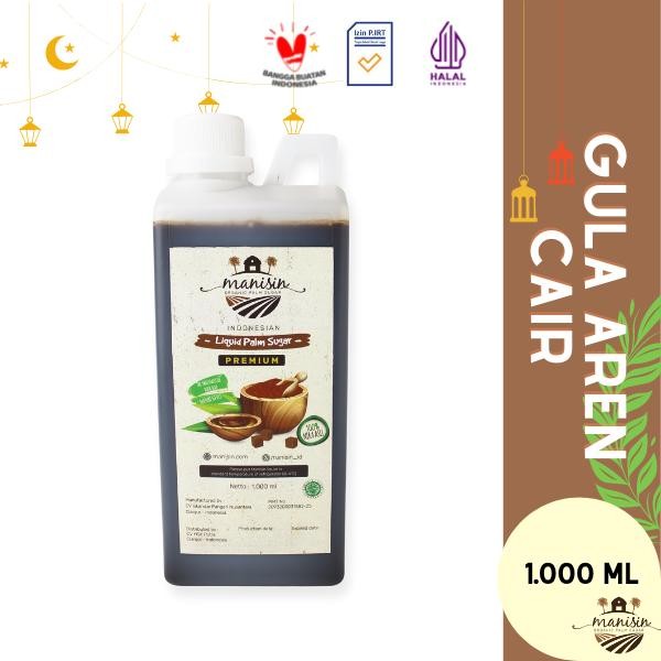 

FyZ Manisin Gula Aren Cair Premium 1000 ml (1,3 Kg) - Organic Palm Sugar