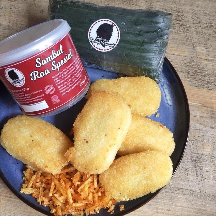 

Glx Sambal Roa Spesial Merek Jajanan Eyang Wiwiek (berat bersih 135gr)