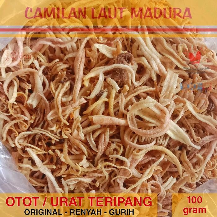

SIAPKIRIM Otot Teripang Asli Alami Tanpa Tepung Bebas Gluten 100 gram Gurih Renyah Camilan Laut ra n