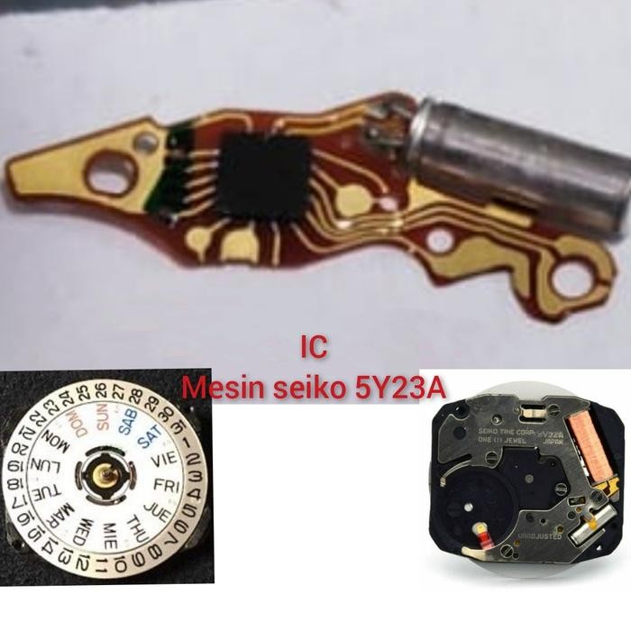 IC Mesin Jam Tangan seiko 5Y23A Original