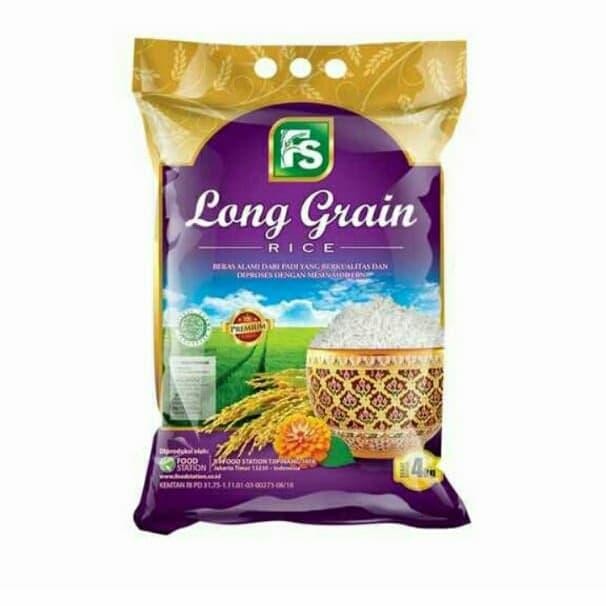 

Beras premium Long Grain 4kg