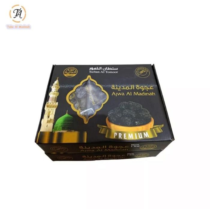 

Gdh Kurma Ajwa Medium Premium / Kurma Nabi / Kurma Rasul