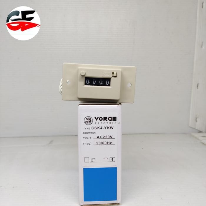 Counter Timer Analog 4 Dit 220VAC CKS4-YKW masih ready