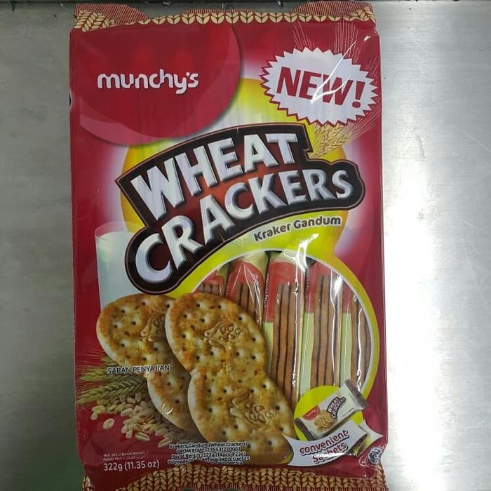 

Ger Munchys Wheat Crackers 322g