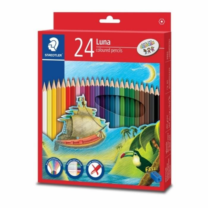 

Pensil Warna Staedtler Luna 24 Warna Gratisongkir