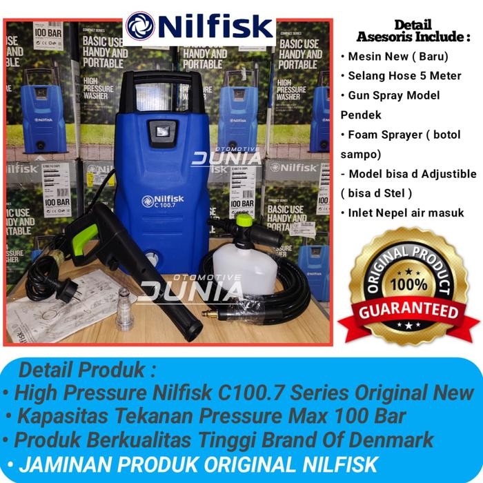 High Pressure Cleaner Nilfisk C100. 7