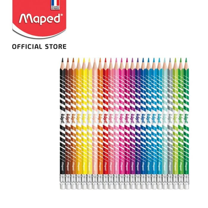 

Maped Erasable Pensil Warna Oops Set 24 - Cardboard Gratisongkir