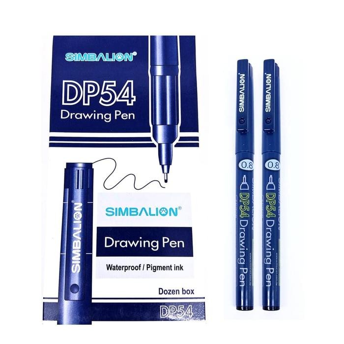 

Simbalion Drawing Pen 0.8 Mm (1 Lusin) Gratisongkir