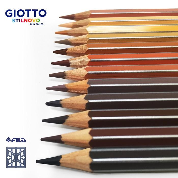 

Giotto Stilnovo Skin Tones 12 Warna Gratisongkir