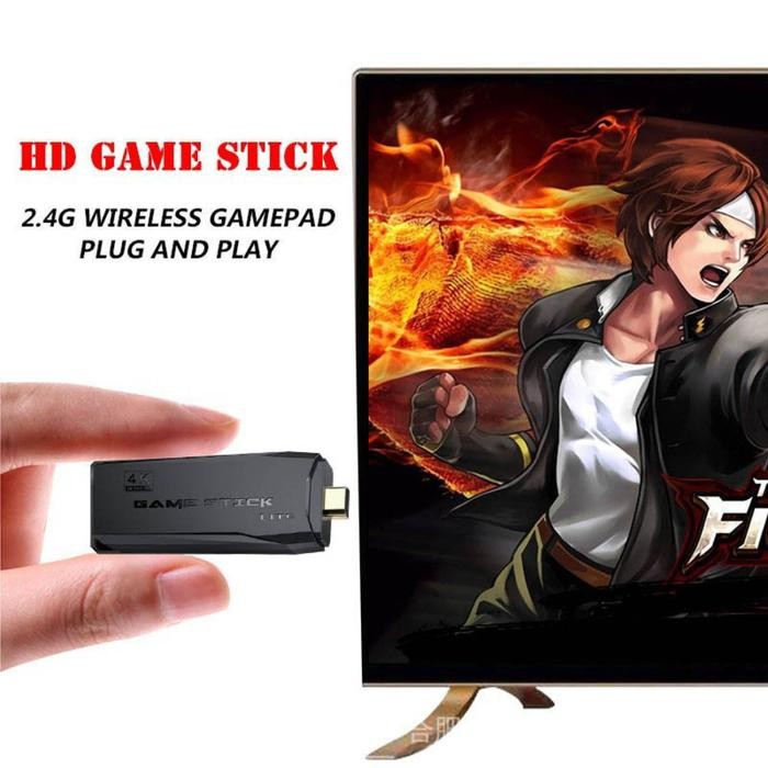 Video Game Console 2.4G Double Wireless Controller ps 3 full game + stick 2 Game Stick 4K 10000