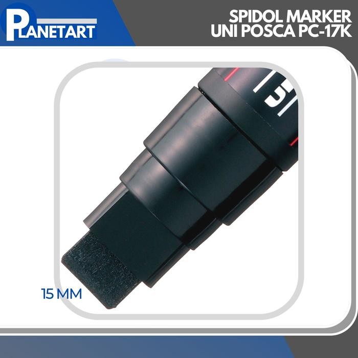 

Spidol Marker Uni Posca Paint Pc-17K Tip 15Mm Ujung Pen Persegi Panjan Gratisongkir