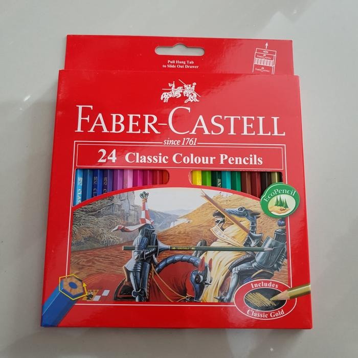 

Faber Castell 24 Classic Colour Pencil Gratisongkir