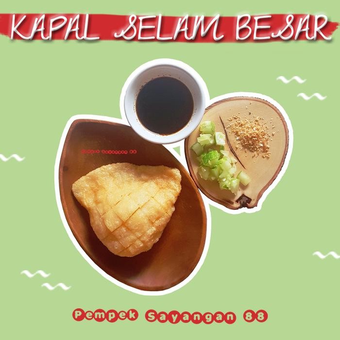 

Ger Sayangan 88 - Pempek Kapal Selam Besar [ Frozen Dari Ikan Tenggiri]