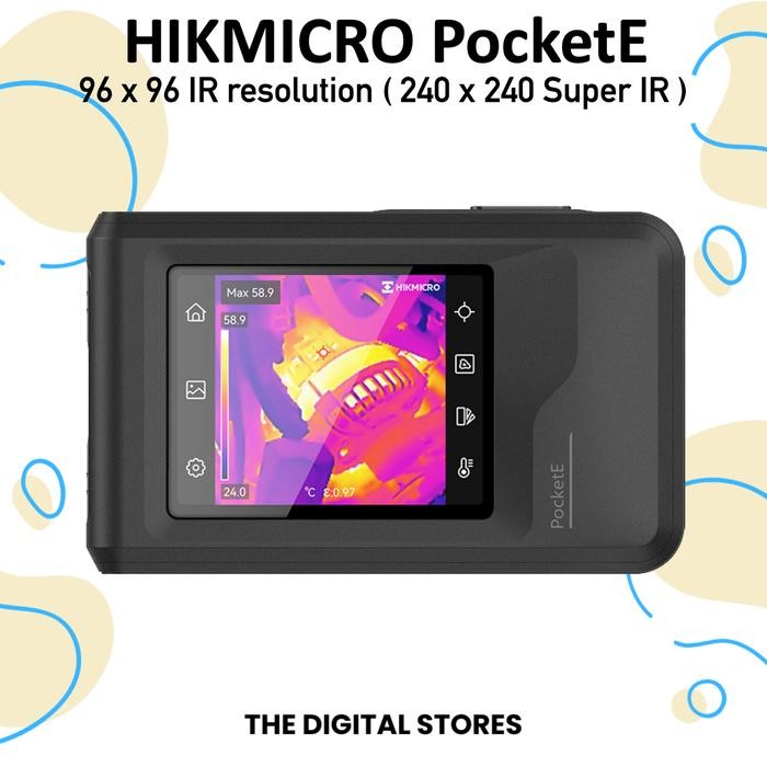 HikMicro Pocket Eco ( PocketE ) Thermal Imaging Camera with SuperIR 240240 - Alternative Pocket2