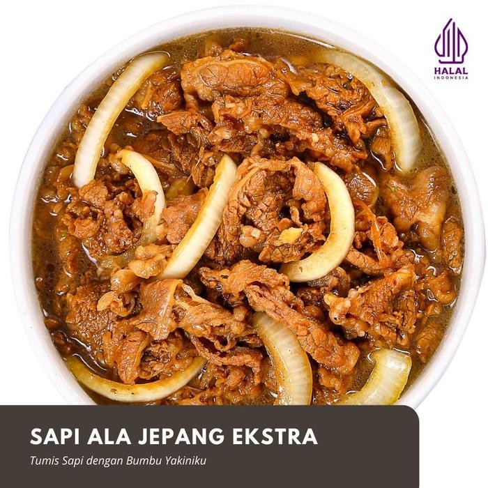 

Gdh Satu Porsi Sapi ala Jepang Extra Frozen Food Ready Meal