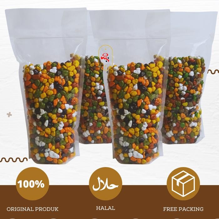 

Ger Choco Stone Cokelat Kerikil 1kg - Coklat Krikil 1kg