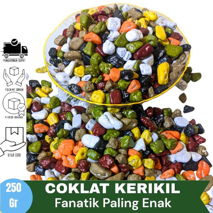 

Ger Coklat Krikil kerikil 1 kg 500gr oleh oleh haji umroh kado mekah makanan makah fanatik termurah