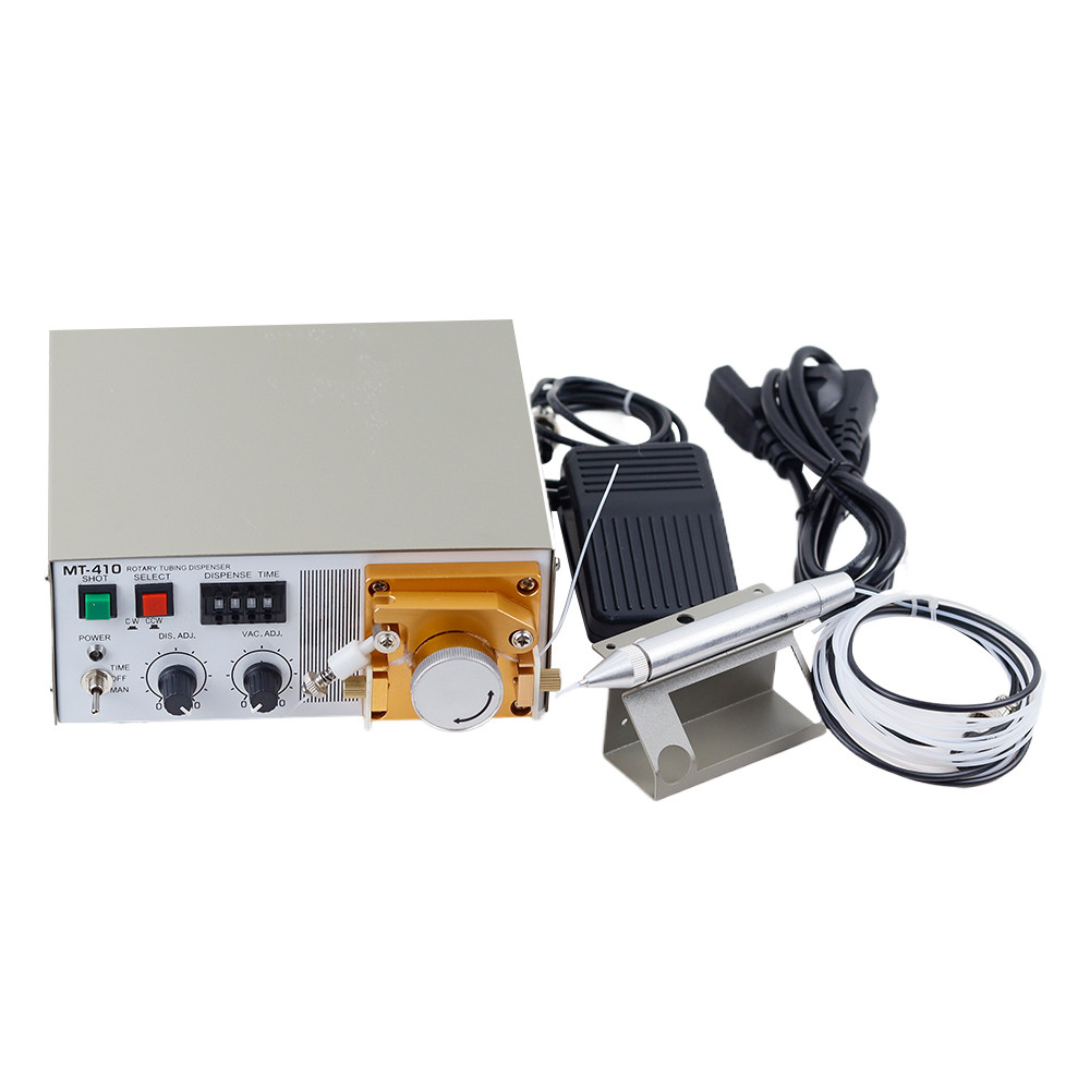 MT-410/TP-50 Segmented Digital Display Dispenser 220V/10W Automatic Peristaltic Glue Applicator Wate