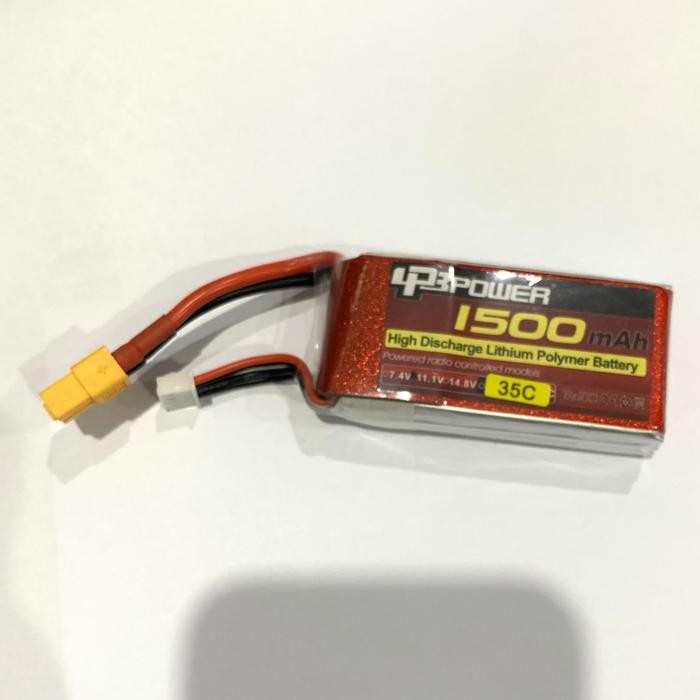 Battery Baterai Lipo Lpb 1500Mah 3S 35C For Rc Gratisongkir