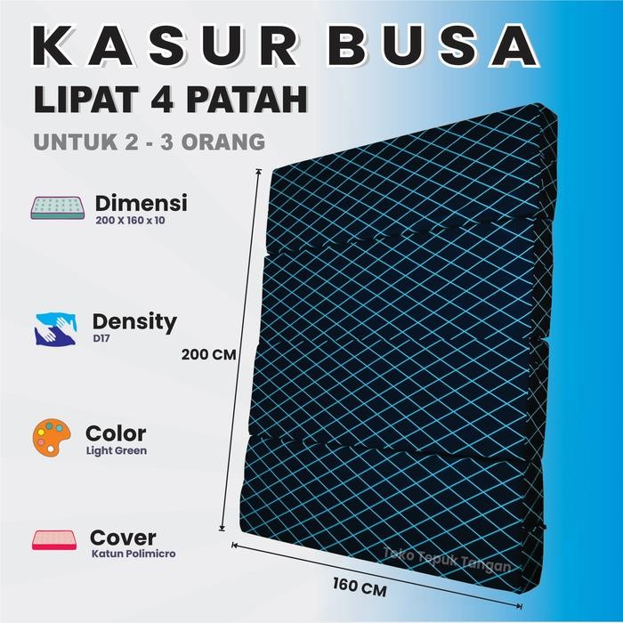 KASUR LIPAT 4 UK. 200x160x10cm KASUR MATRAS LIPAT Busa Furniture