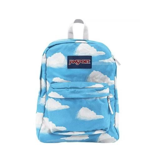 Tas keren jansport motif awan pria wanita/ransel pria wanita kekinian