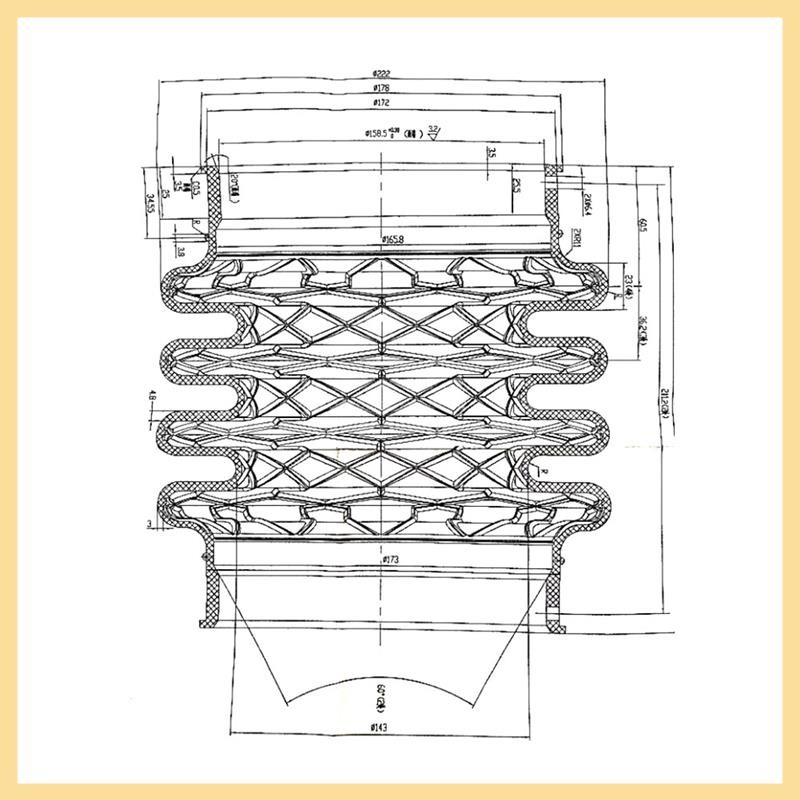 GOOD-Compactor Bellows,Rammer Bellow For Mikasa MT-74F MT70 MT70H MT75 MT85 MT85H MTX80 MTX90 ,160Mm