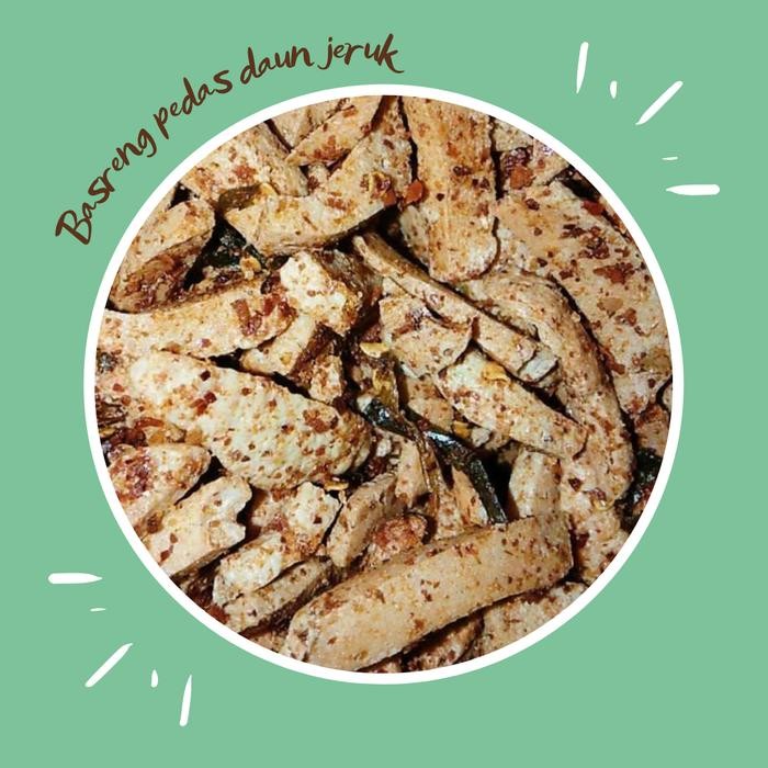 

Basreng pedas daun jeruk kemasan 100gr / cemilan khas bandung