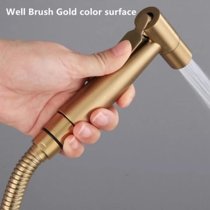 TOILET SHOWER BRUSH GOLD MODEL TOTO WASSER/JET SHOWER BRUSH GOLD