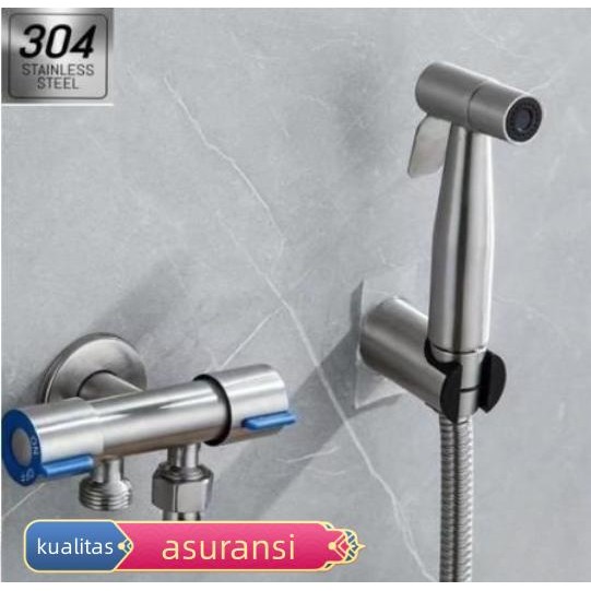 Jet Shower SUS 304 Toilet Kepala Shower Bidet Jet Shower Stainless Jet
