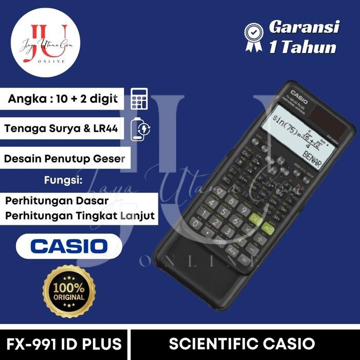 

Calculator Casio Fx 991 Id Plus Original