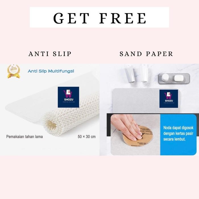 Keset Kamar Mandi Diatomite / Keset Super Serap Anti Air Original Batu