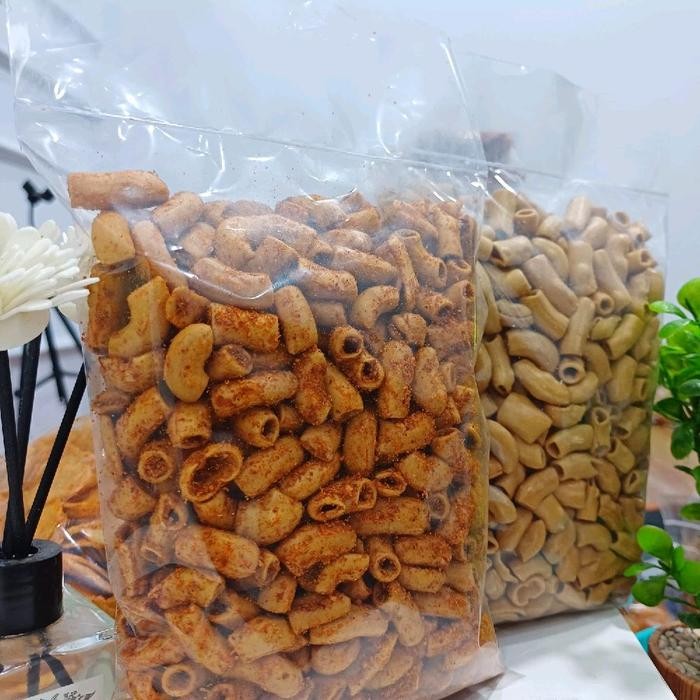 

1kg MAKARONI BANTAT PEDAS JERUK ss snack&food Makroni Bantat makanan viral Cemilan pedas Jajanan